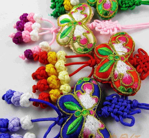 熱銷外事出國禮品 精美雙面刺繡蝴蝶香包香囊香袋荷包全解析